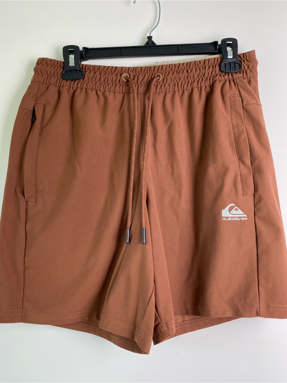 Quiksilver Rust Drawstring Swim Shorts
